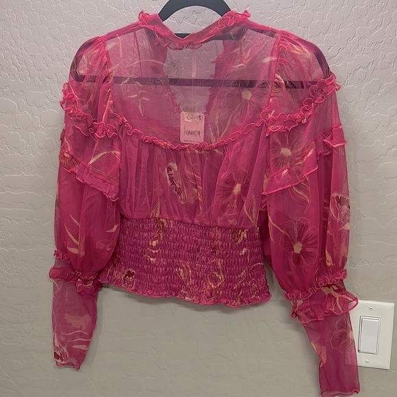 FREE People Time For Shine Mesh Top - Picture 8 of 13